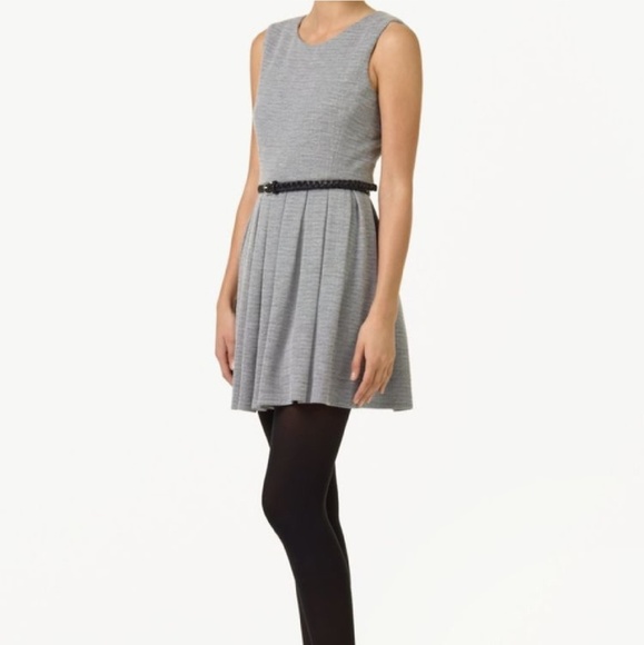 Aritzia Dresses & Skirts - Talula gray sleeveless pleated skirt dress